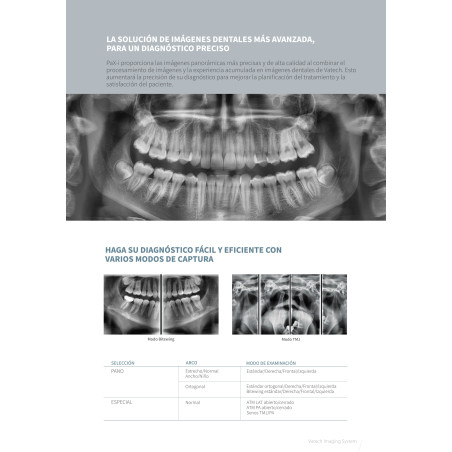 Rayos X Dental Panorámico Digital Pax i SP Vatech