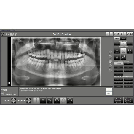 USADO Rayos X Dental Panorámico y Lateral Digital Pax i SC Vatech