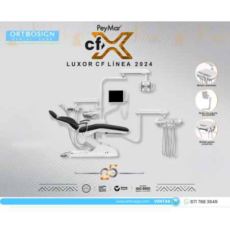 Unidad Dental Eléctrica Luxor CFX Equipada Peymar