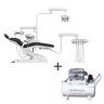 Paquete Unidad Dental Luxor CFX Peymar + Compresor Dental 1 Hp