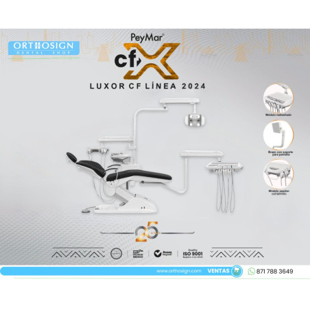 Paquete Unidad Dental Luxor CFX Peymar + Compresor Dental 1 Hp