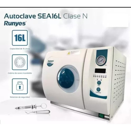 Autoclave Runyes Clase N 16 Litros