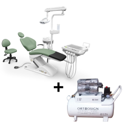 Paquete Unidad Dental Eléctrica Nova X Peymar + Compresor Dental 1 Hp