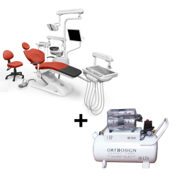 Paquete Unidad Dental Luxor CFX Peymar + Compresor Dental 1 Hp