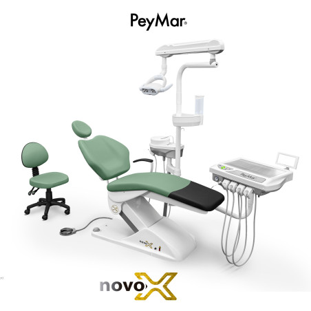 Paquete Unidad Dental Eléctrica NOVO X Peymar + Compresor Dental 1 HP