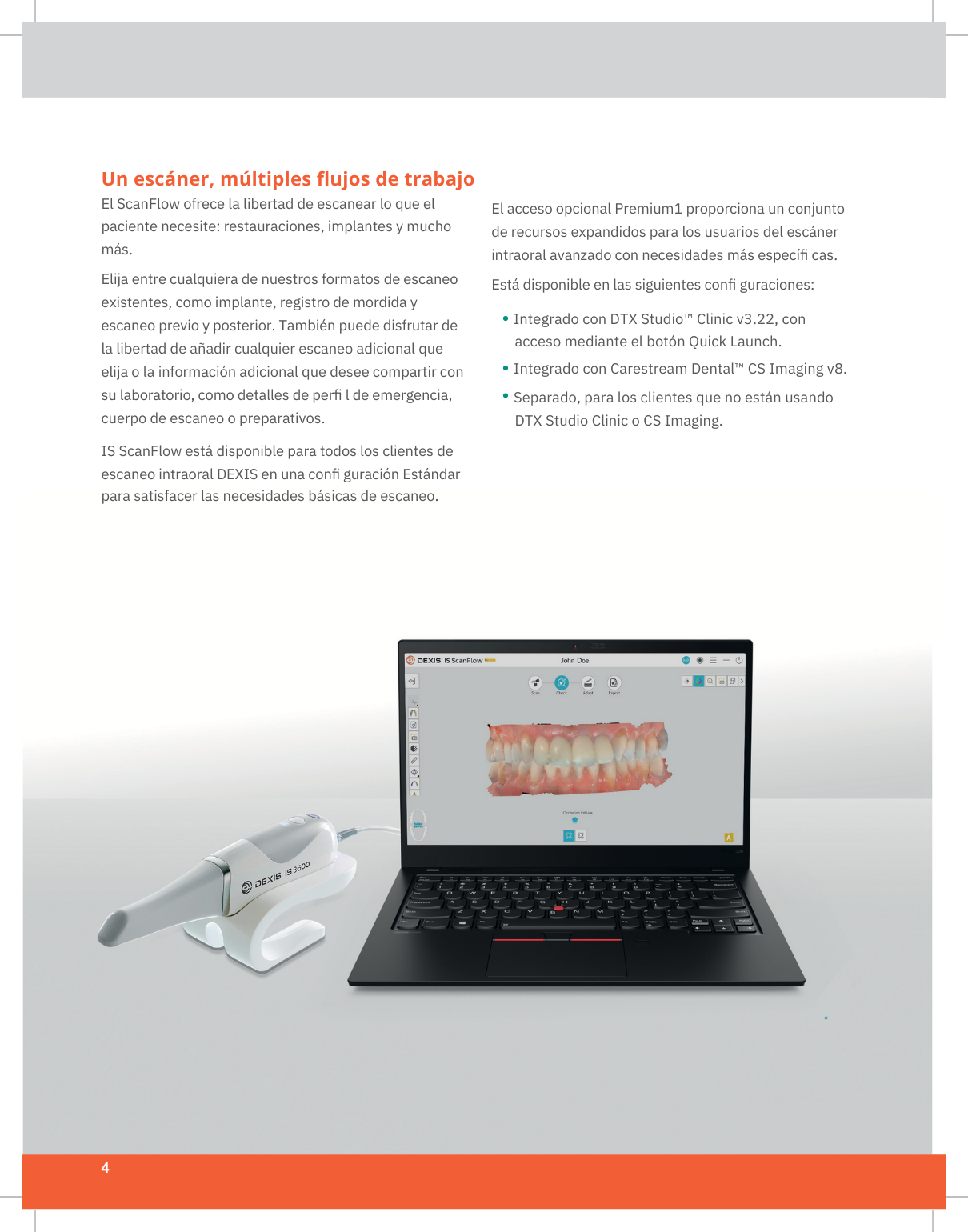 Catálogo Escáner Intraoral IS 3600 - Dexis - Página 4