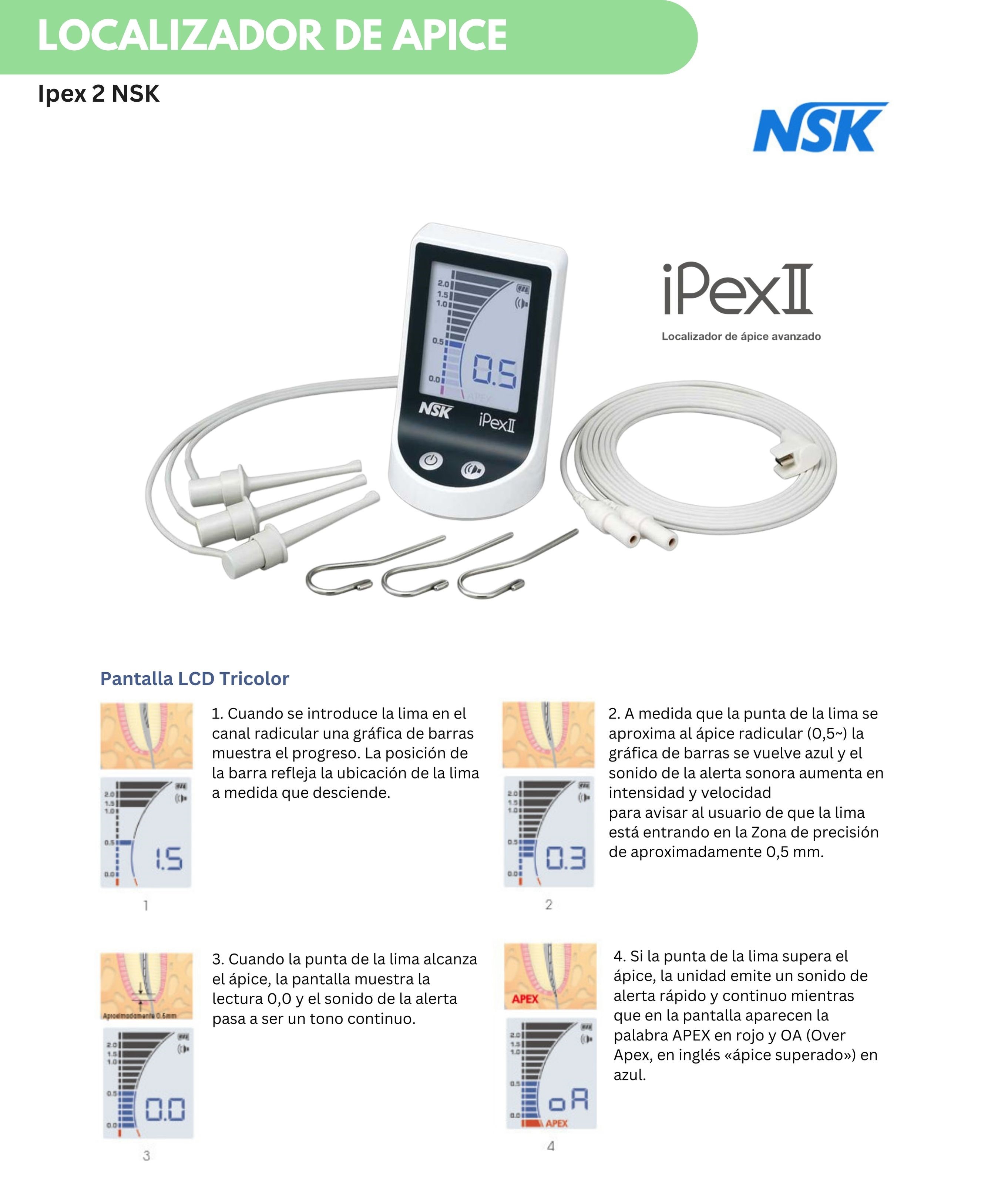 Localizador de Apice Ipex 2 NSK