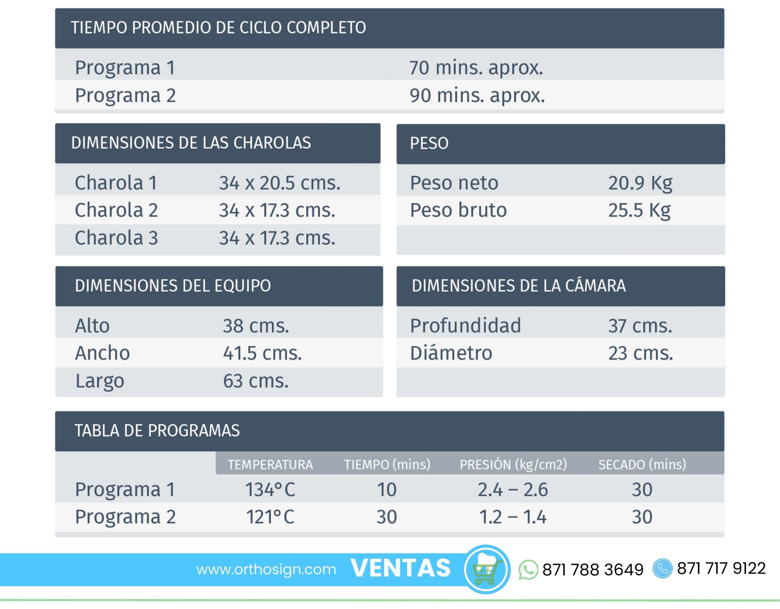 Autoclave 15 Litros Novel 43 Ribemex Orthosign