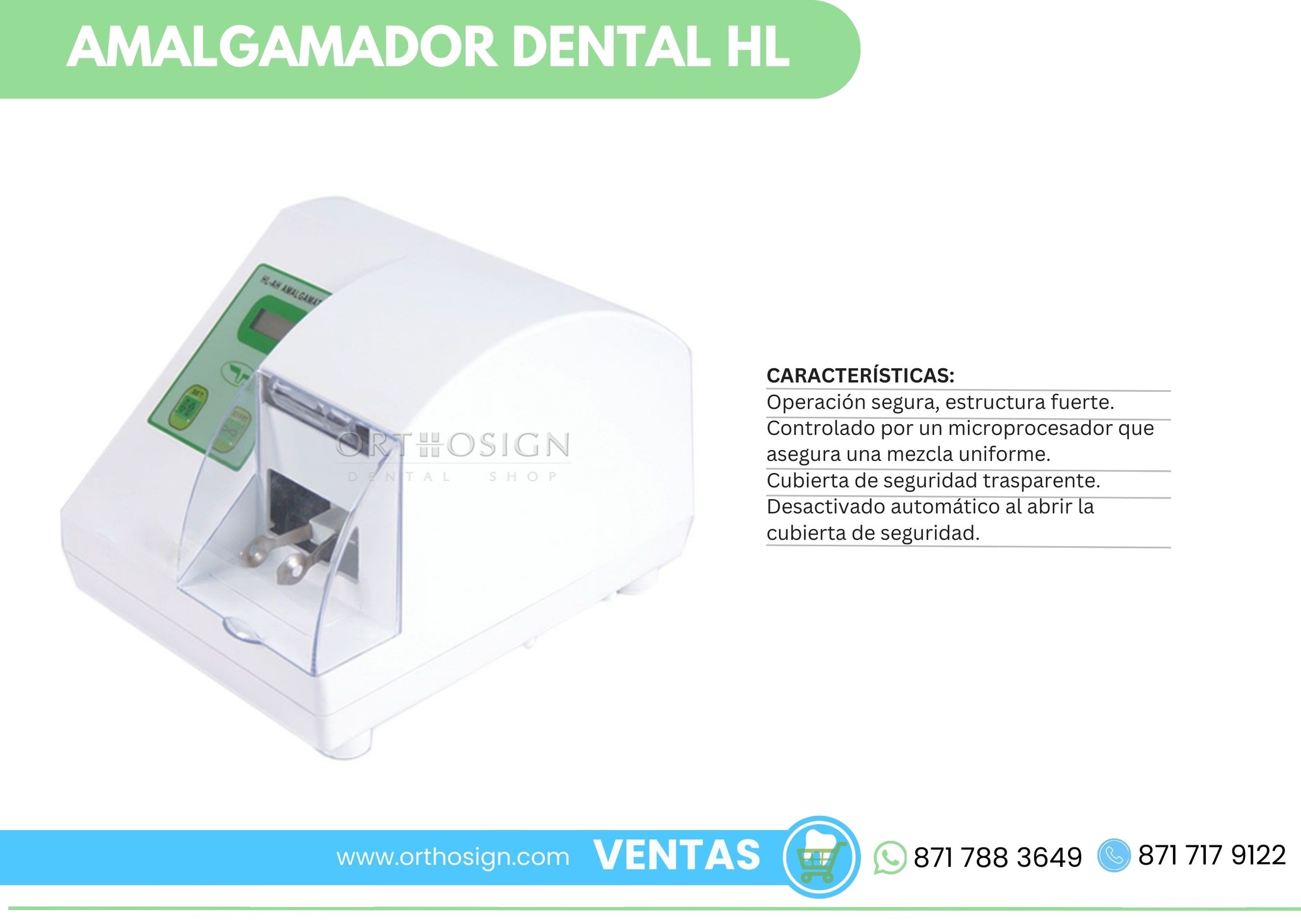 Amalgamador dental HL Orthosign