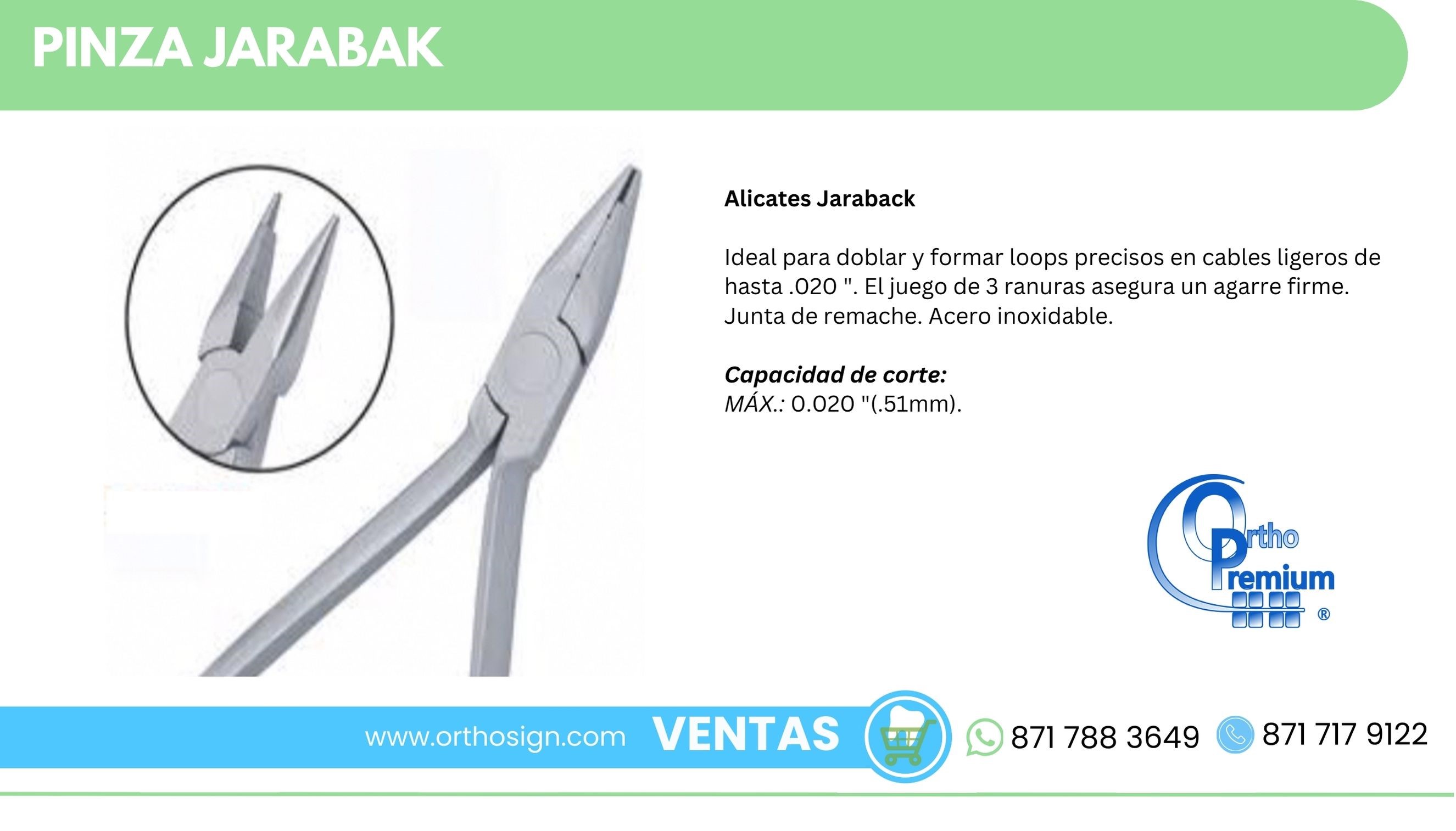 Pinza de Jarabak - Ortho Premium