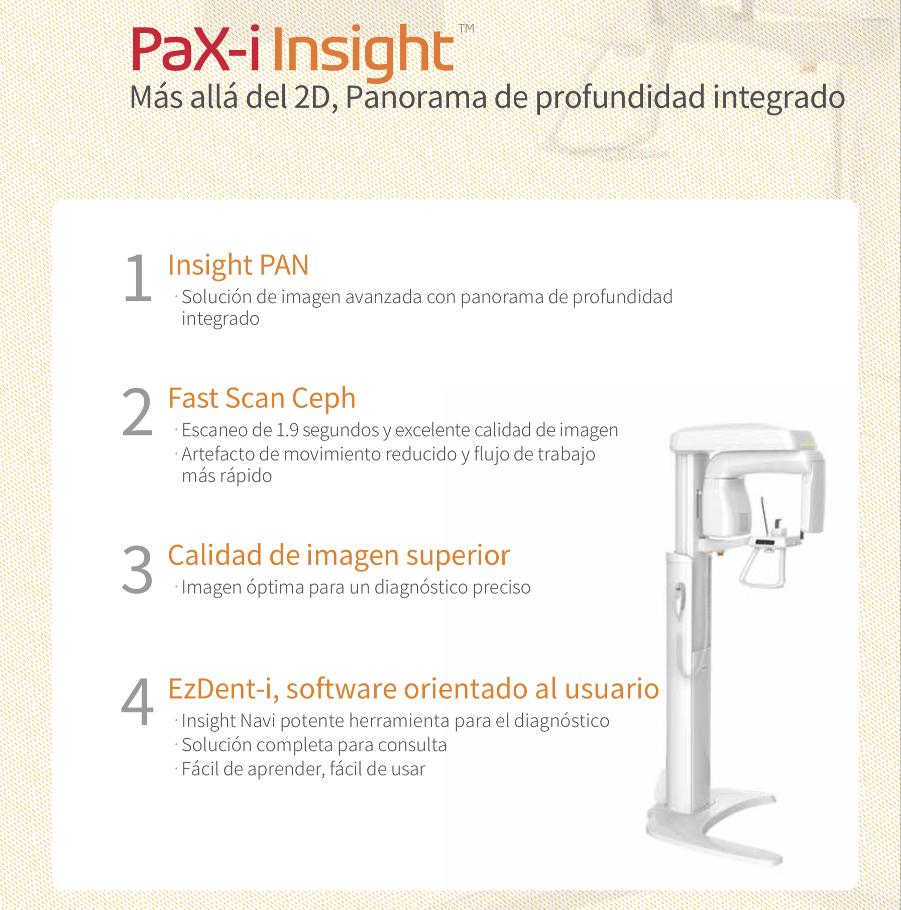 Rayos X Vatech Pax i Insight SC