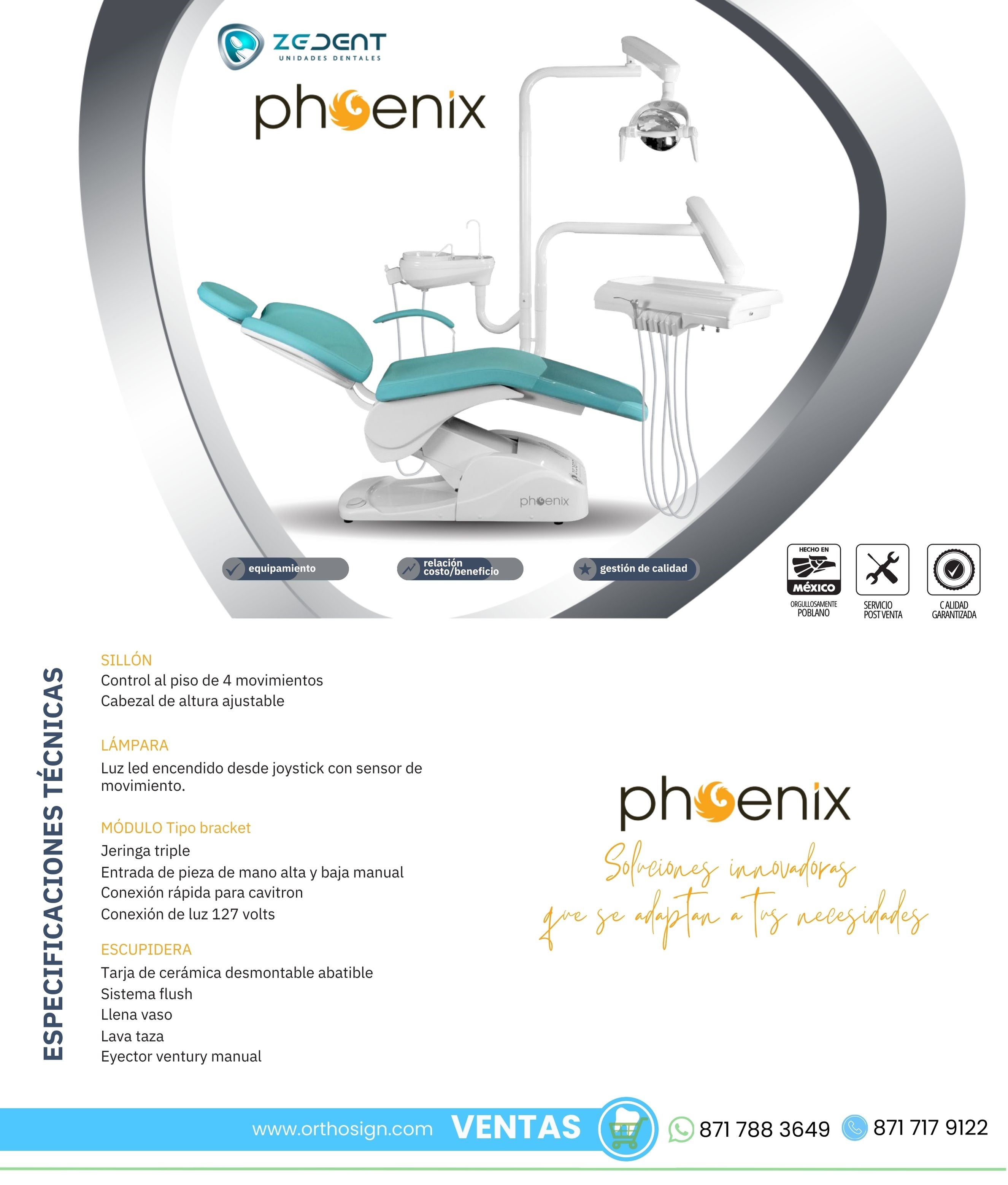 Unidad Dental Phoenix - ZedentCatálogo  Productos Orthosign